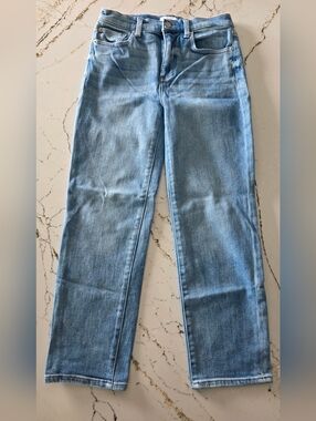 pistola Light Blue Straight-Leg Women's Jeans